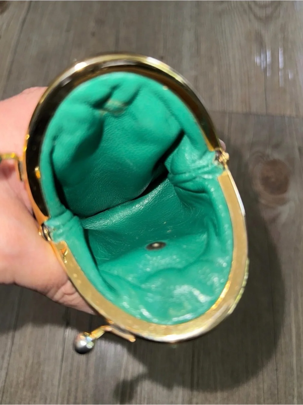 Vintage GUCCI Rare Double Coin Change Purse - Picture 4 of 6